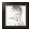 ArtToFrames 8x8 Inch Picture Frame, This 0.81 Inch Custom Wood Poster Frame is Available in Multiple Colors, Great for Your Art or Photos - Comes with Regular Glass and Corrugated Backing (A26DW)